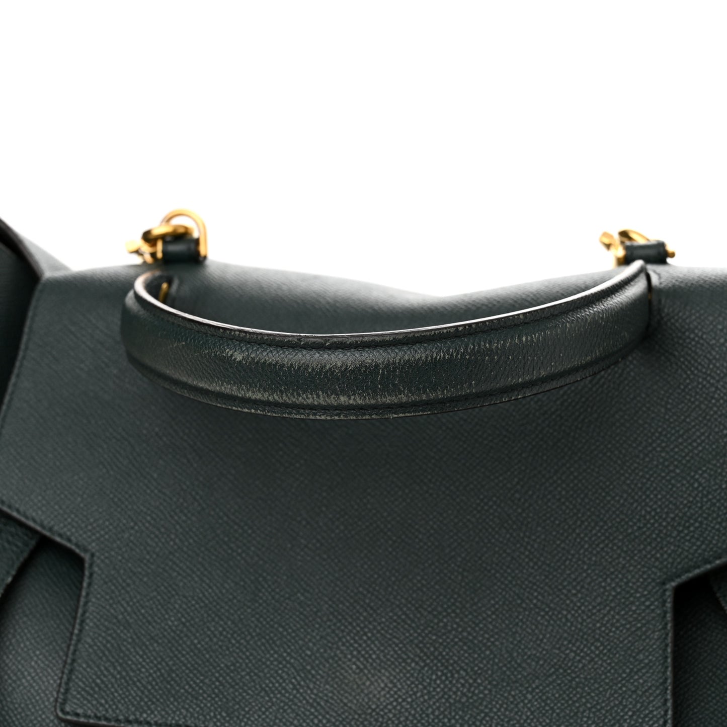 Grained Calfskin Mini Belt Bag Amazone