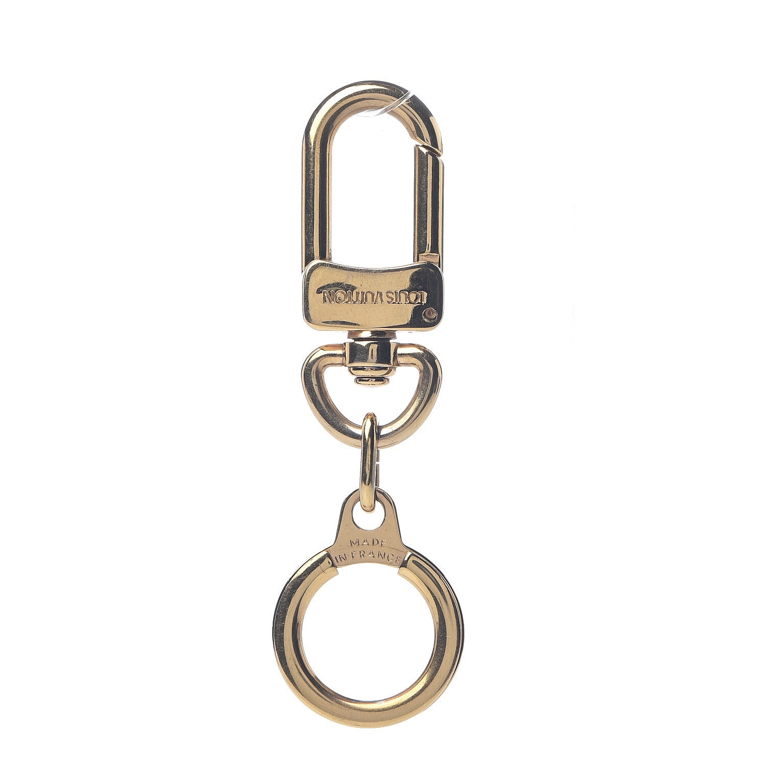 Louis Vuitton Pochette Extender Key Ring Gold 1 of 2