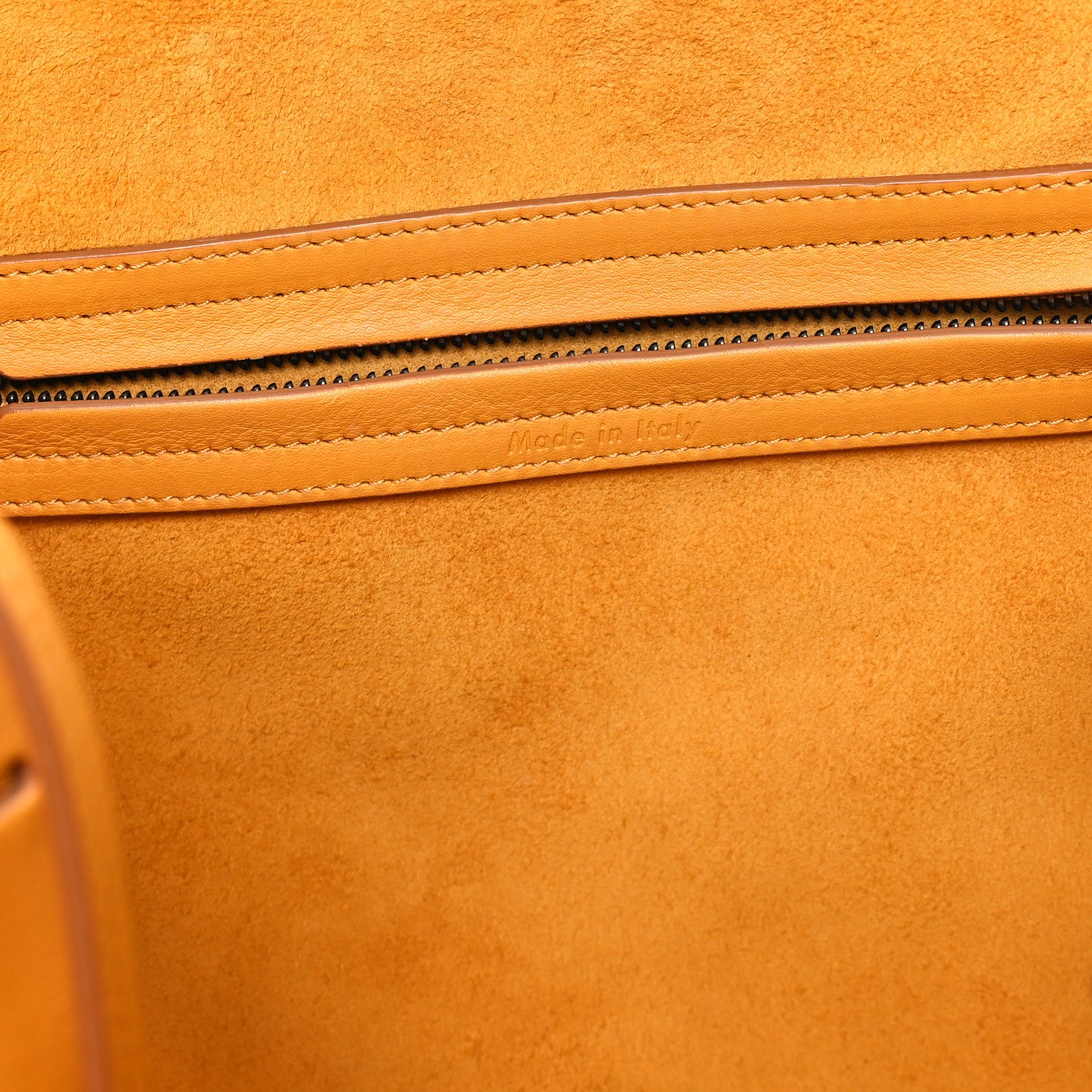 Celine Supple Calfskin Medium Phantom Luggage Daffodil 6 of 11