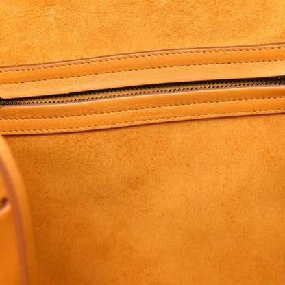 Celine Supple Calfskin Medium Phantom Luggage Daffodil 6 of 11