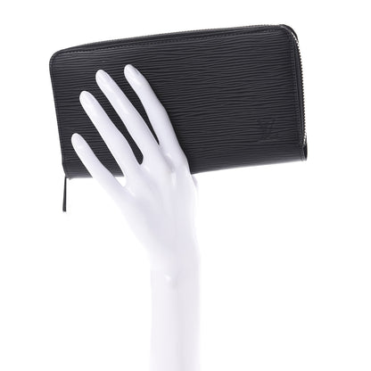 Louis Vuitton Epi Zippy Wallet Black 2 of 8