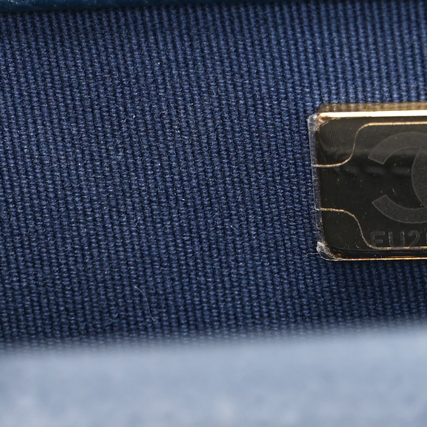 Chanel Caviar Quilted Small Twist Your Buttons Flap Blue 7 of 10