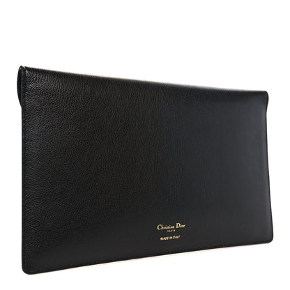 Christian Dior Goatskin Saddle Pouch Black 3 of 8