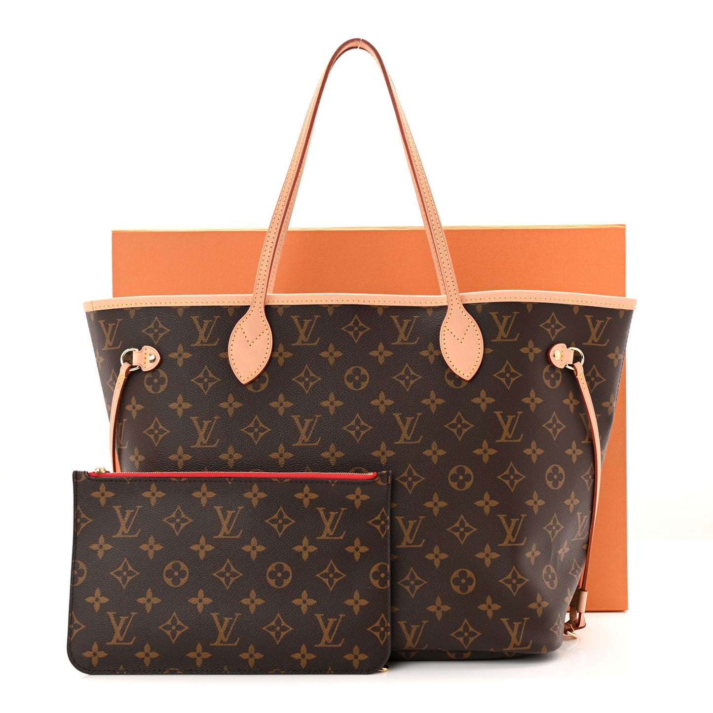 Monogram Neo Neverfull MM Cherry