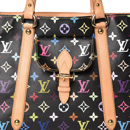 Louis Vuitton Monogram Multicolor Aurelia MM Black 7 of 15