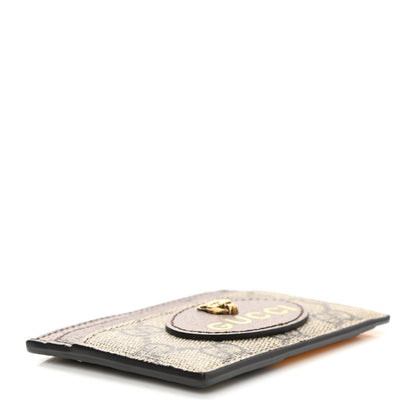 Gucci GG Supreme Monogram Neo Vintage Card Holder Beige Crop New Acero 4 of 6