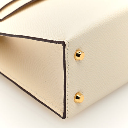 Hermes Epsom Mini Kelly Sellier 20 Nata 9 of 11
