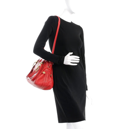Chloe Calfskin Medium Paraty Holly Berry 2 of 13