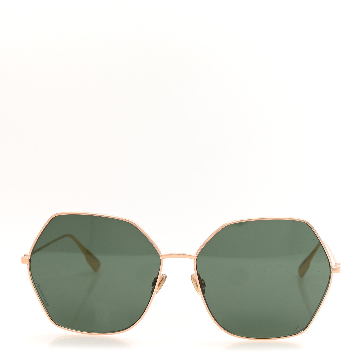 Christian Dior Metal Stellaire 8 Sunglasses Rose Gold Green 2 of 11