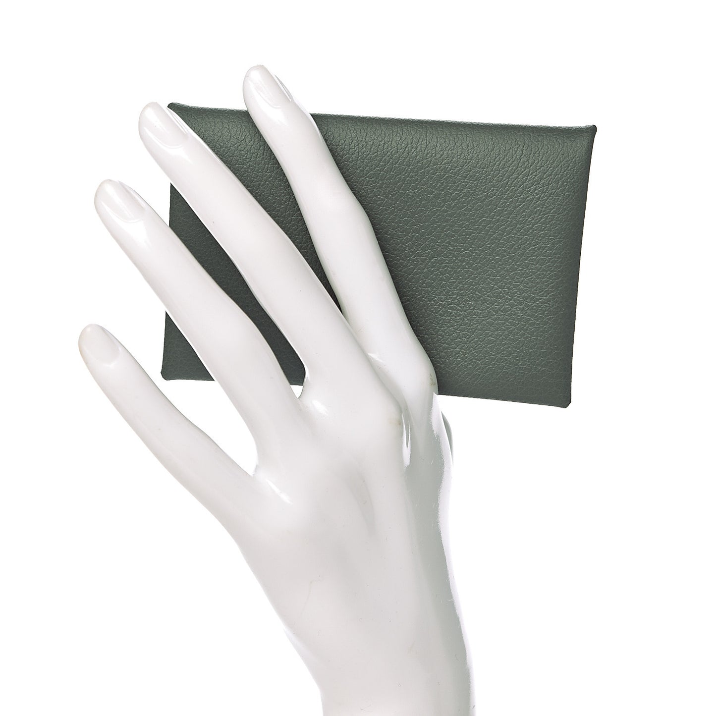 Evercolor Calvi Verso Card Case Vert Amande Gris Perle