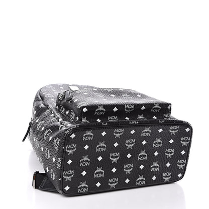 MCM Visetos Medium Stark Backpack Black 4 of 10