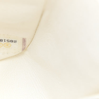 Chanel Caviar Quilted Medium Double Flap White 7 of 14