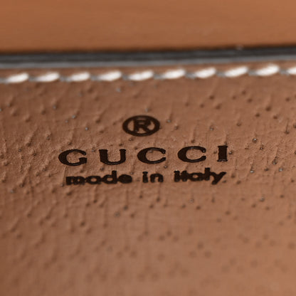 Gucci Textured Calfskin Mini Diana Tote Bag Silver Sugar Pink 6 of 10