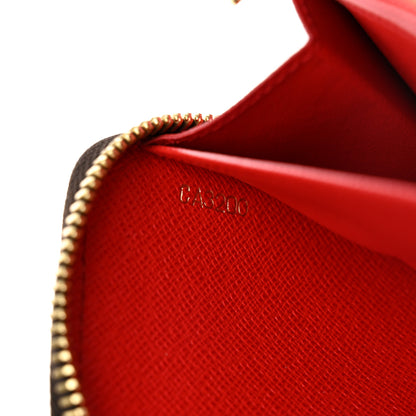 Louis Vuitton Damier Ebene 2020 Christmas Animation Bumper Cars Zippy Wallet Coquelicot 7 of 12