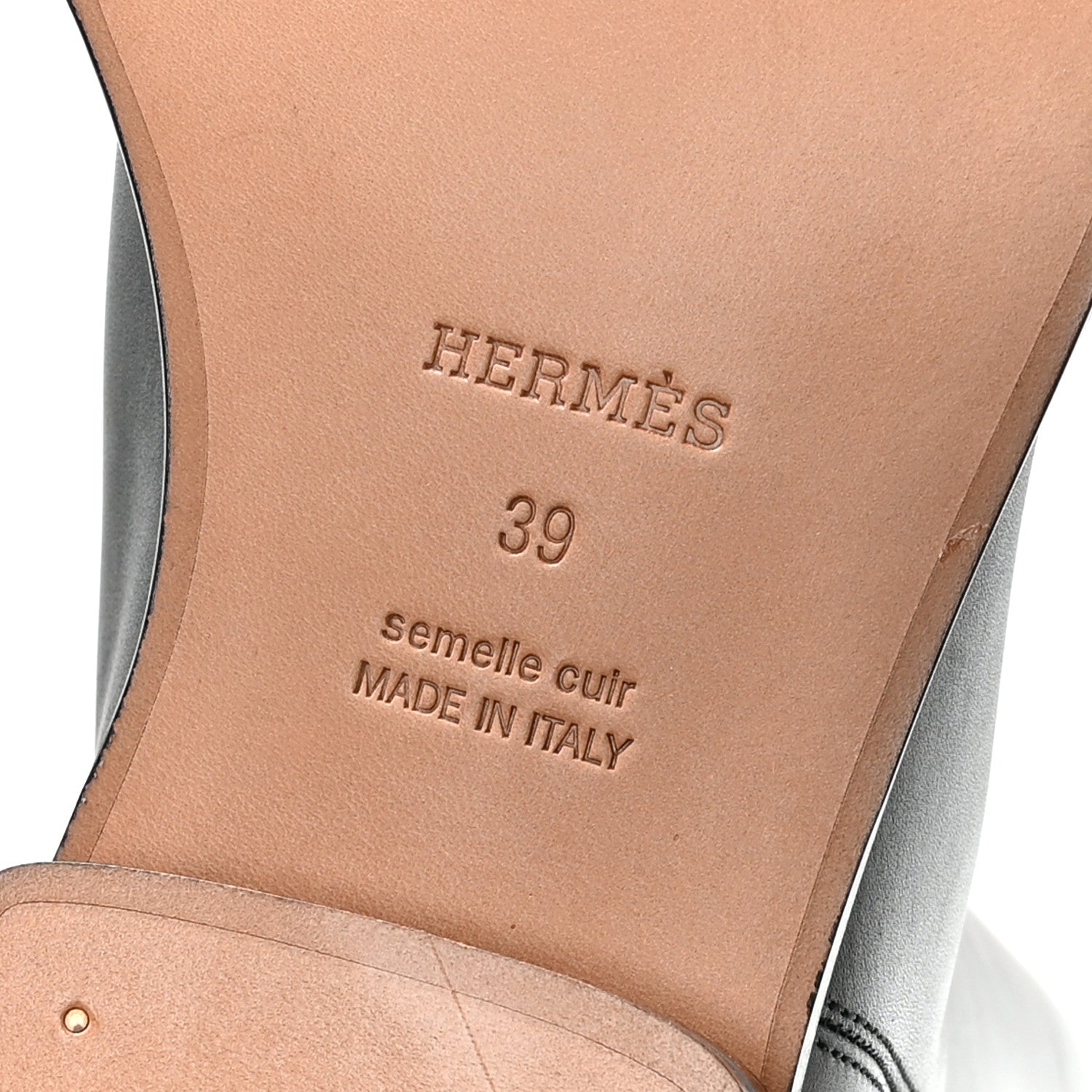 Hermes Box Kelly Jumping Boots 39 Black 7 of 9