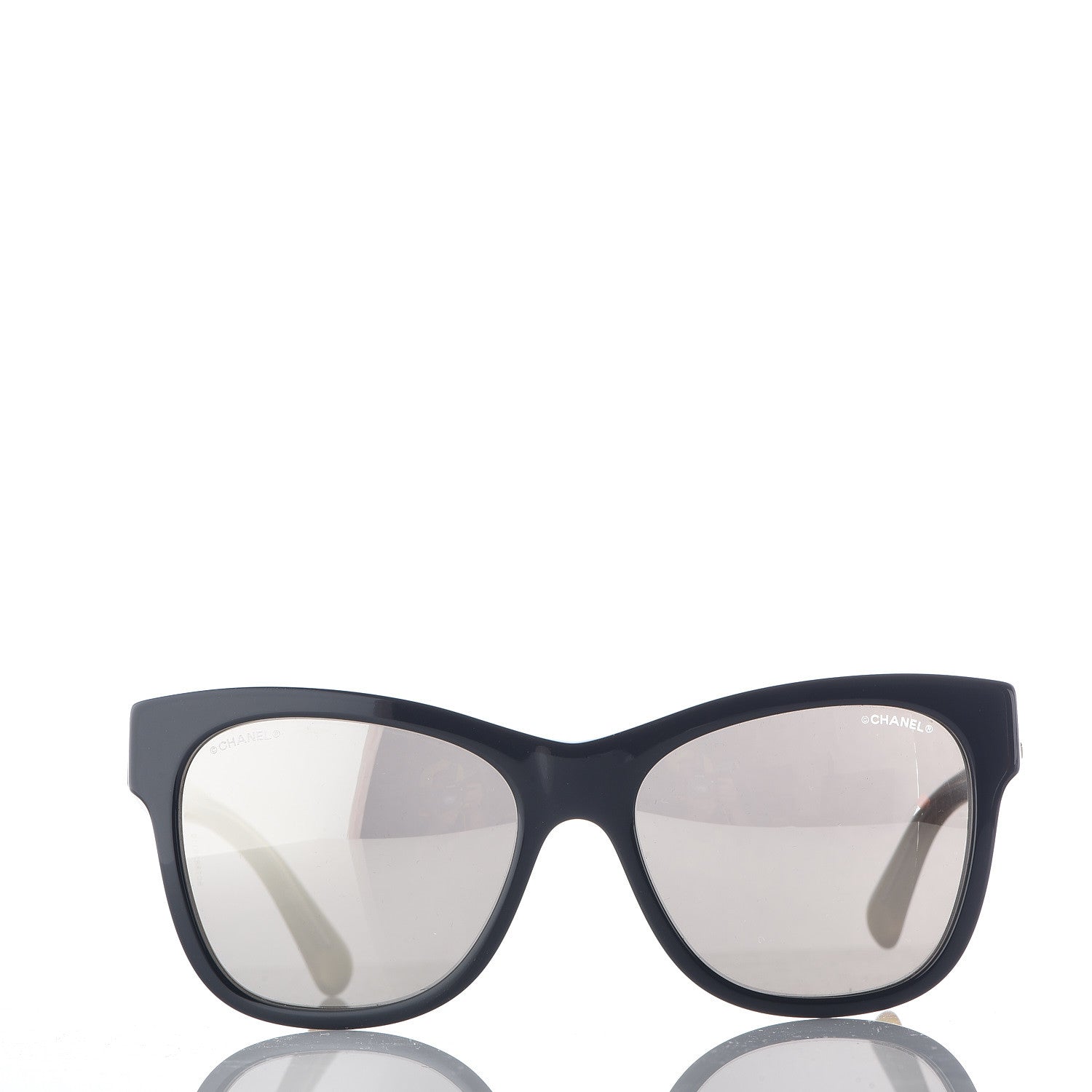 Chanel Polarized Square CC Sunglasses 5380 Black 2 of 10