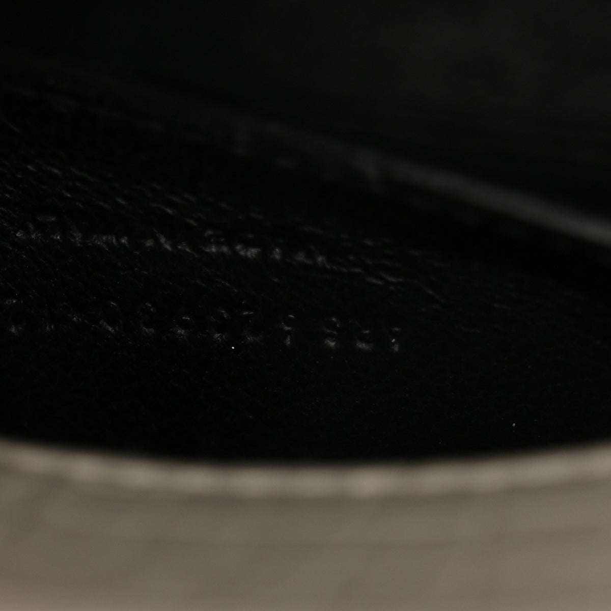Saint Laurent Crocodile Embossed Mini Classic Monogram Cassandra Top Handle Crema Soft 7 of 12