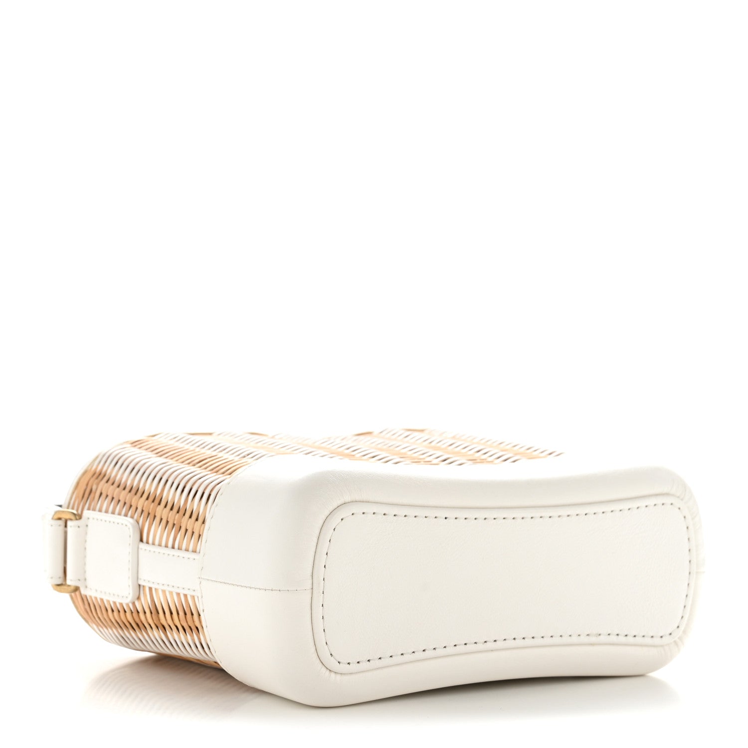 Chanel Rattan Calfskin Small Gabrielle Hobo Beige Ivory 4 of 15