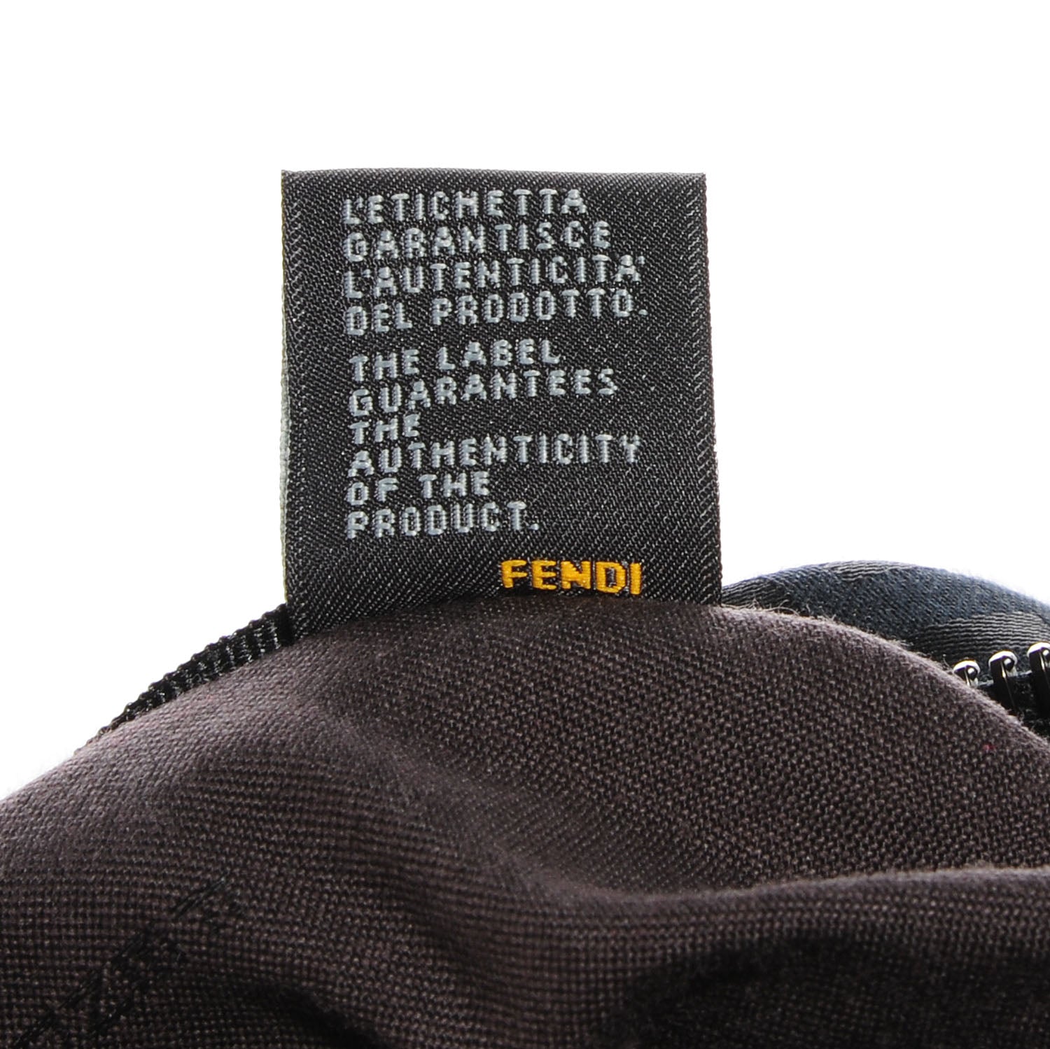 Fendi Zucchino Vitello Small Boston Black 8 of 9