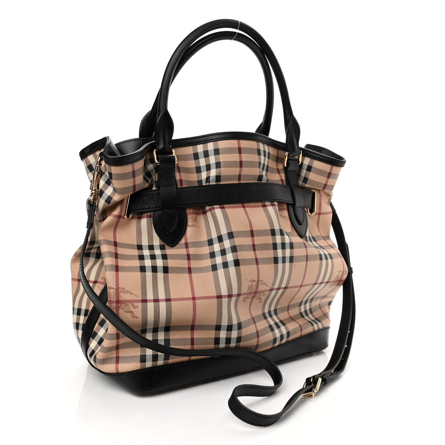 Haymarket Check Medium Golderton Tote Black