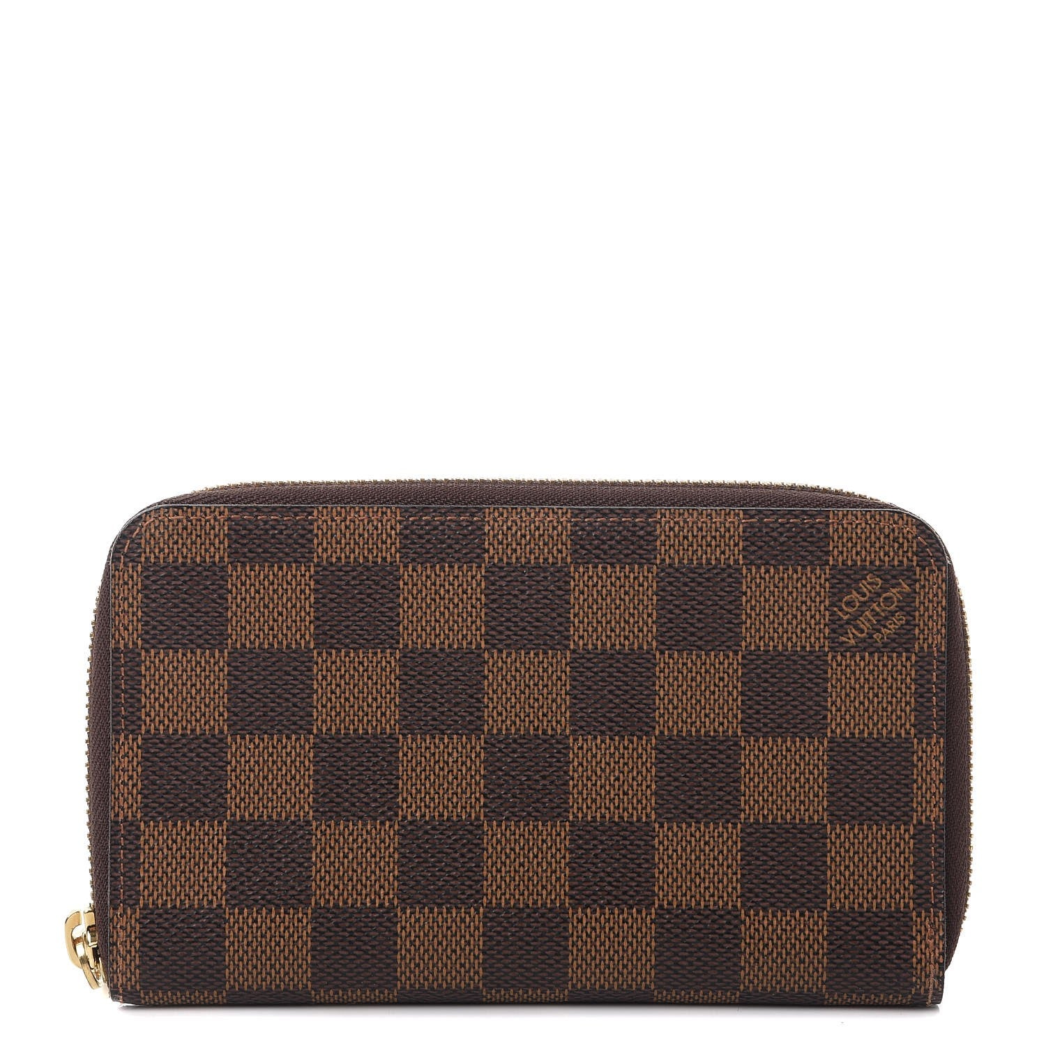 Louis Vuitton Damier Ebene Zippy Compact Wallet 1 of 7