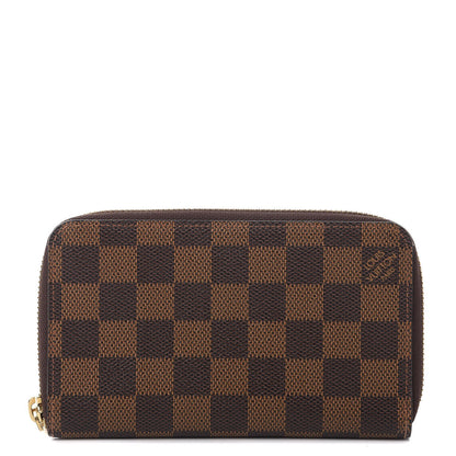 Louis Vuitton Damier Ebene Zippy Compact Wallet 1 of 7