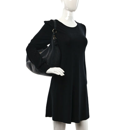 Prada Vitello Daino Hobo Black 2 of 8
