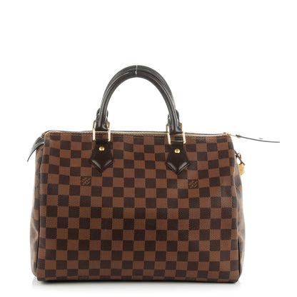 Louis Vuitton Damier Ebene Speedy 30 1 of 8