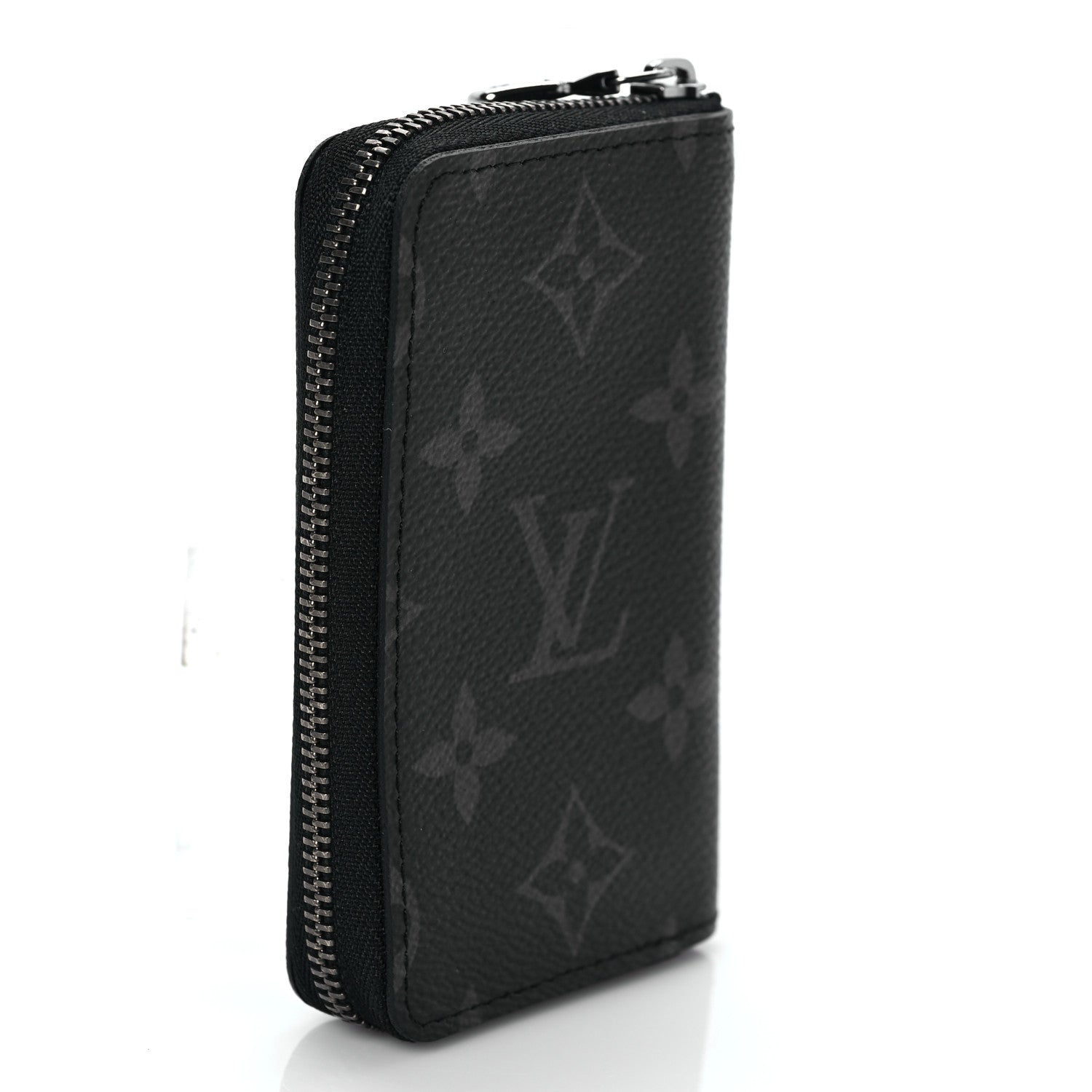 Louis Vuitton Monogram Eclipse Zippy Coin Purse Vertical 3 of 7