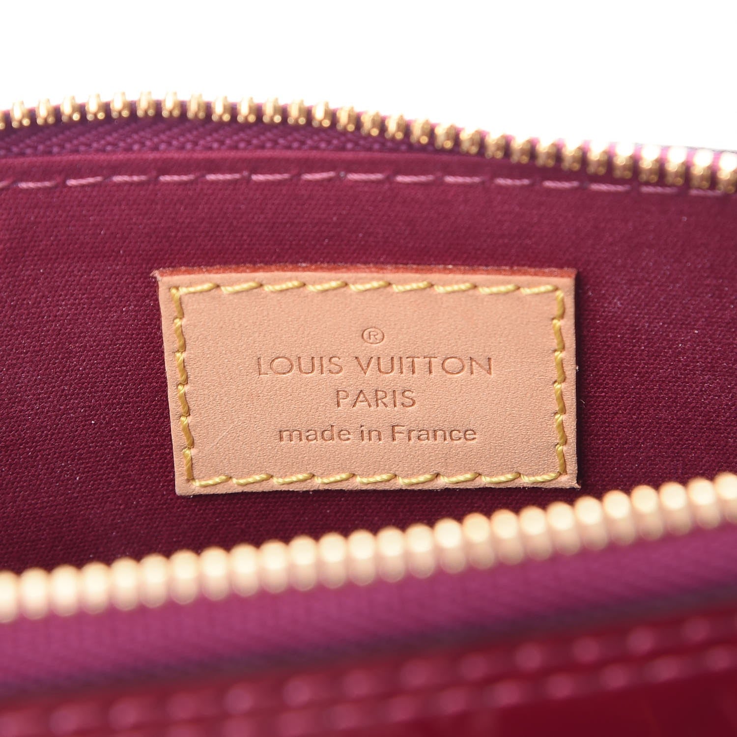 Louis Vuitton Vernis Alma BB Magenta 6 of 7