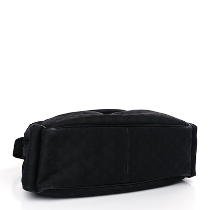 Gucci Monogram Large Diaper Bag Black 5 of 10