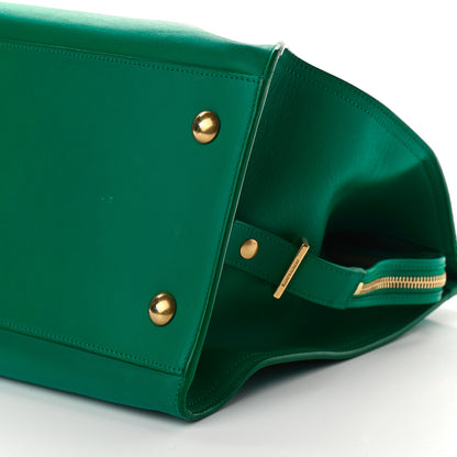 Saint Laurent Calfskin Medium Classic Y Cabas Green 7 of 9