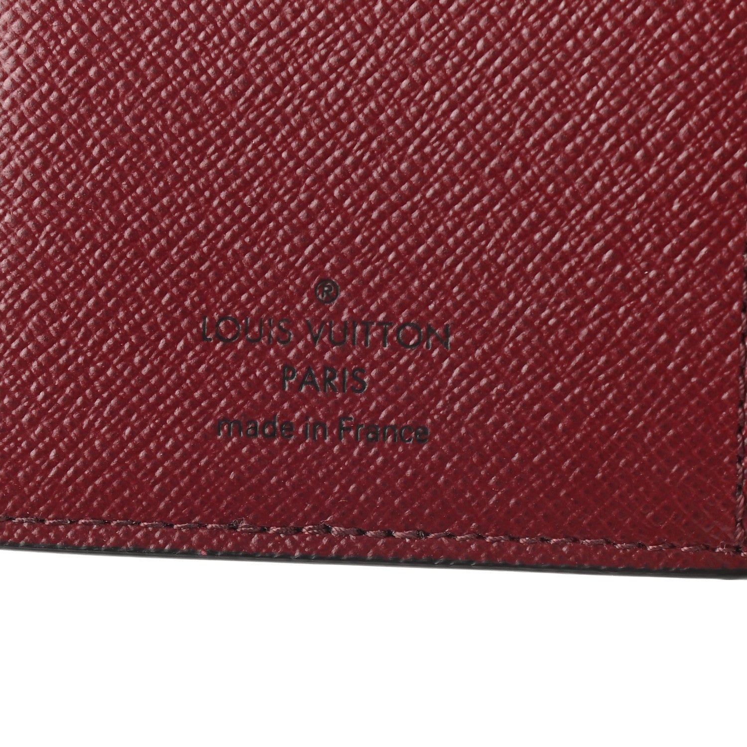 Louis Vuitton Damier Ebene Juliette Wallet Bordeaux Black 7 of 9