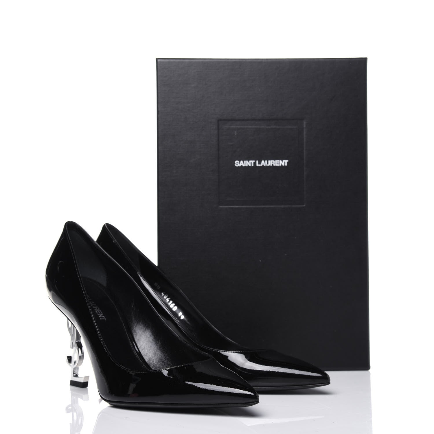Saint Laurent Patent Opyum 85 Pumps 39 Black 10 of 10