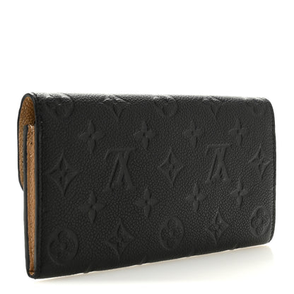 Louis Vuitton Empreinte Emilie Wallet Black Dune 3 of 11