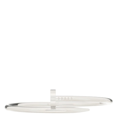 Cartier 18K White Gold Juste Un Clou Bracelet 18 1 of 5