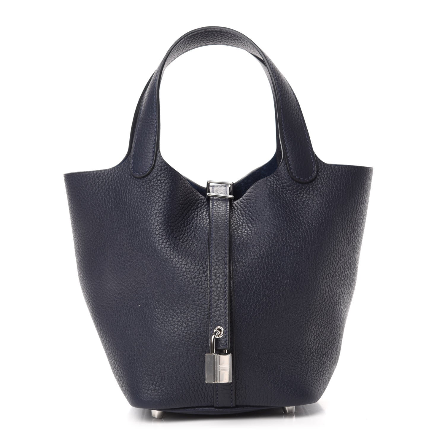 Hermes Taurillon Clemence Picotin Lock 18 PM Bleu Nuit 1 of 13