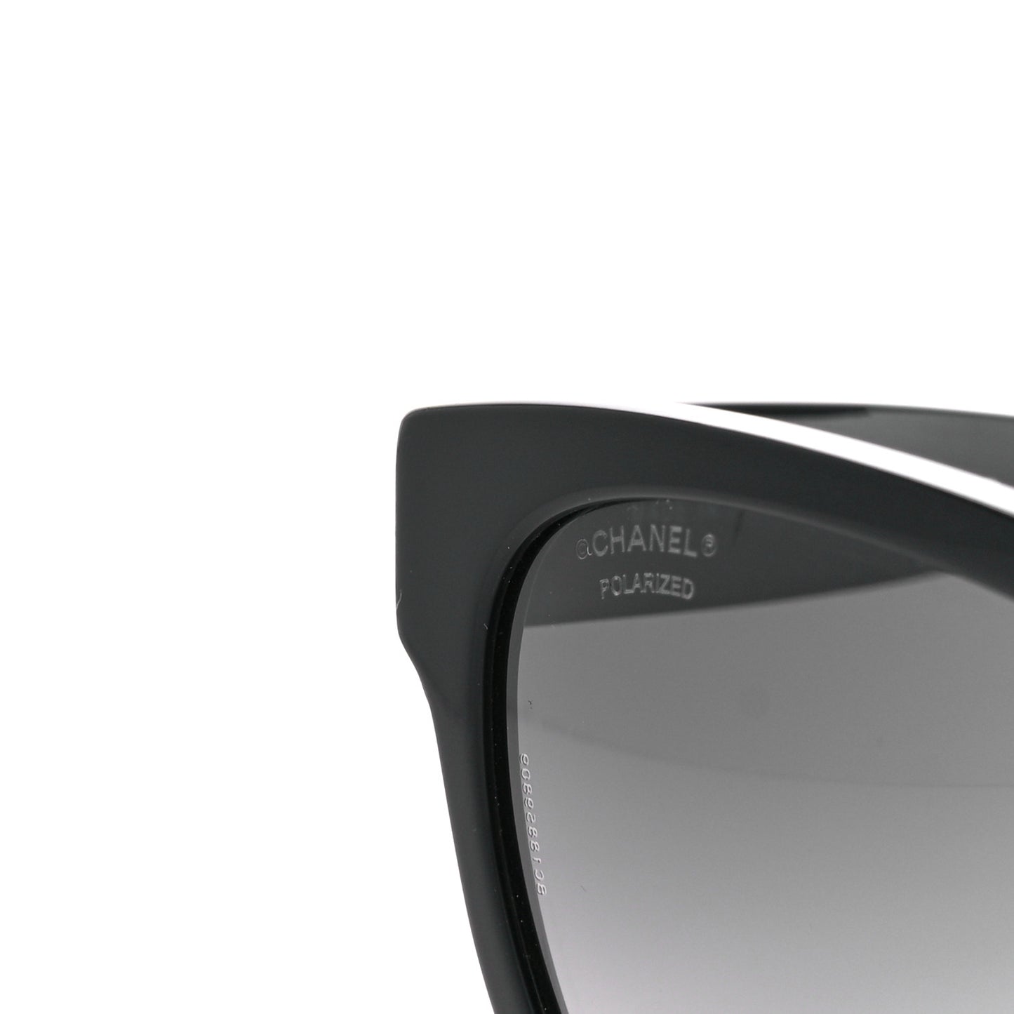 Acetate Polarized Square CC Sunglasses 5380 Black
