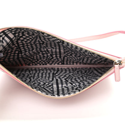 MCM Visetos Liz Shopper Tote Pouch Light Pink 5 of 7