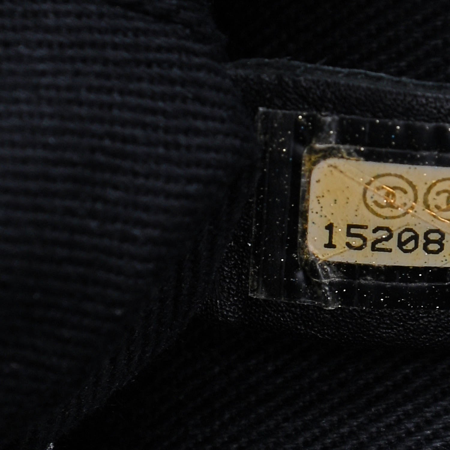 Chanel Iridescent Calfskin Quilted In The Mix Shopping Tote Black 9 of 9