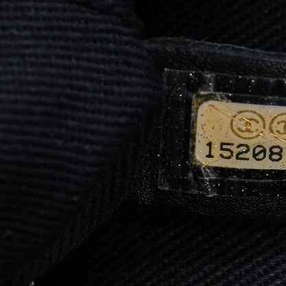 Chanel Iridescent Calfskin Quilted In The Mix Shopping Tote Black 9 of 9