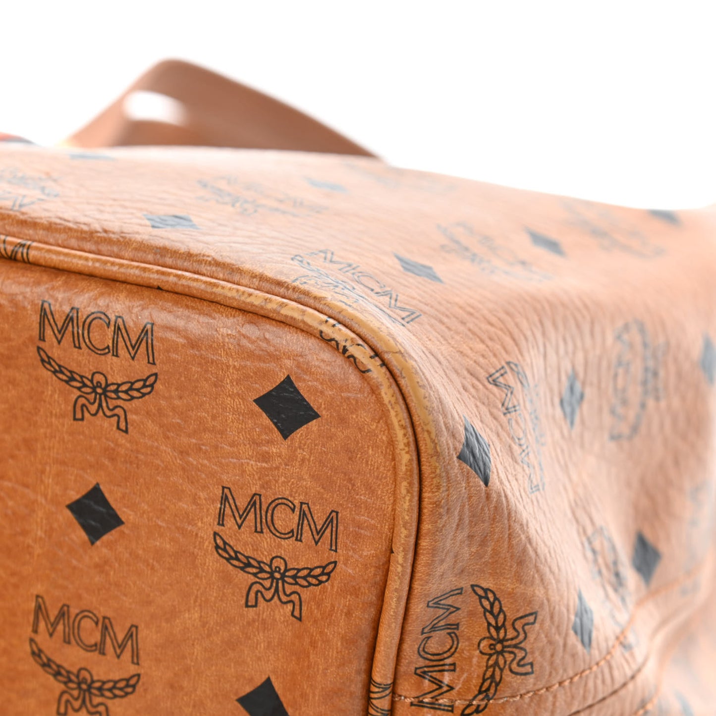 Visetos Rudic Shopper Tote Cognac Orange