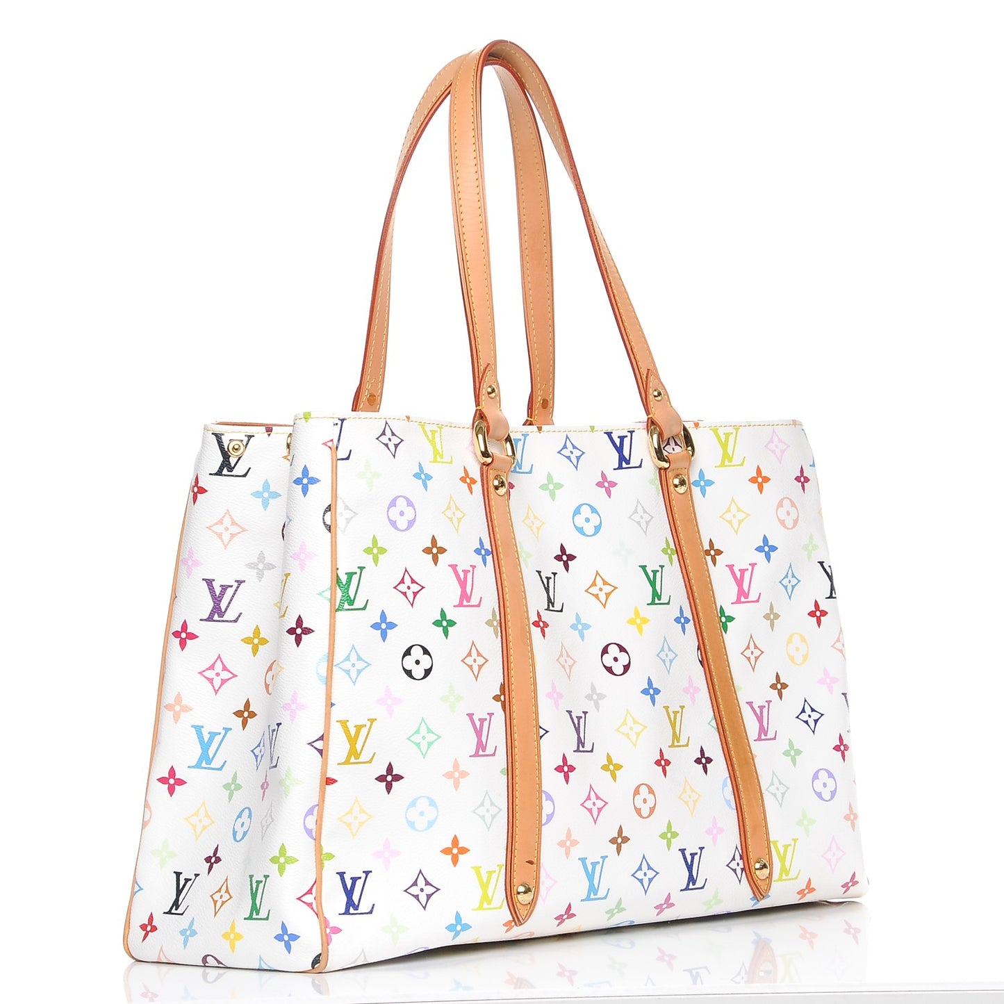 Monogram Multicolor Aurelia GM White