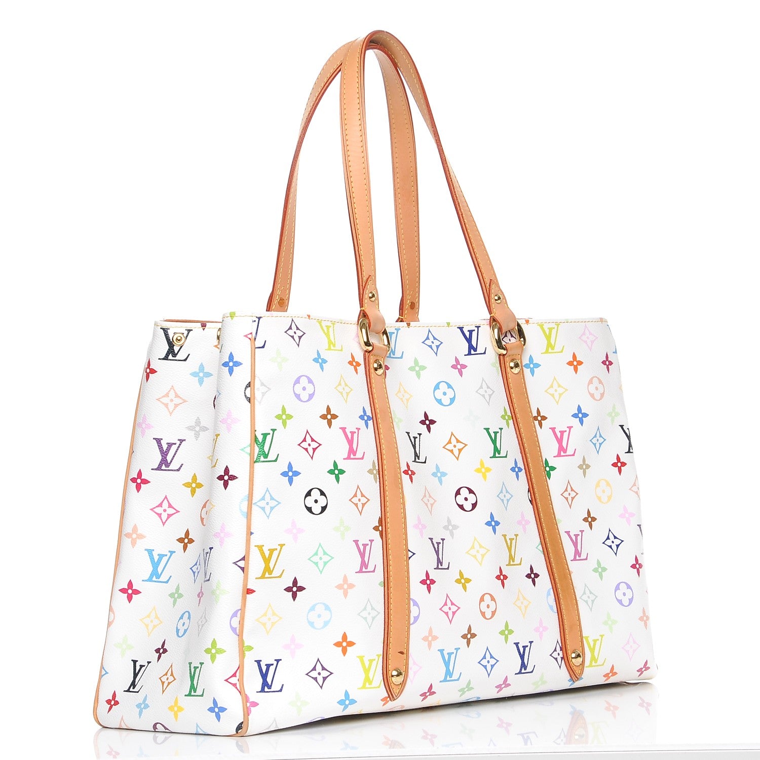 Louis Vuitton Monogram Multicolor Aurelia GM White 3 of 7