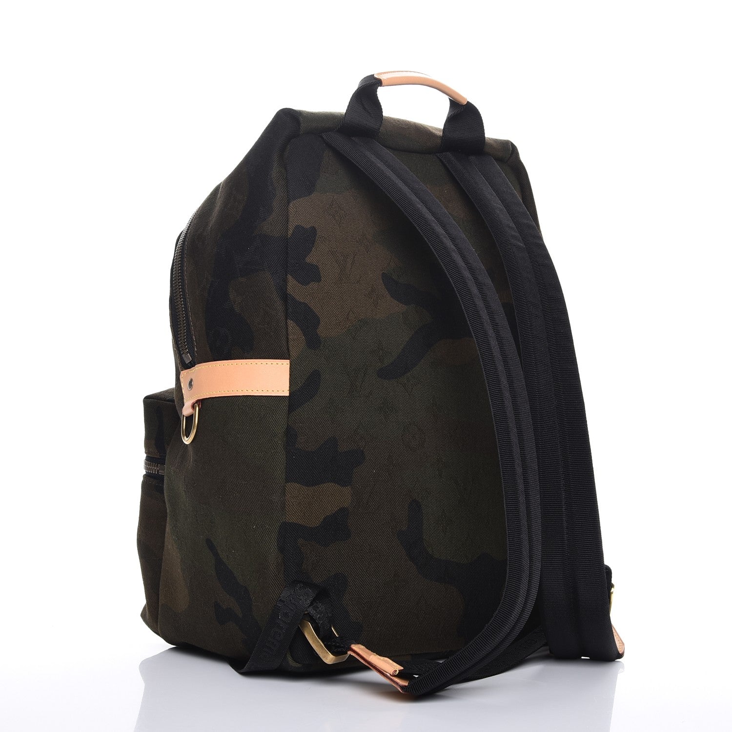 Louis Vuitton X SUPREME Canvas Camouflage Apollo Backpack 3 of 7