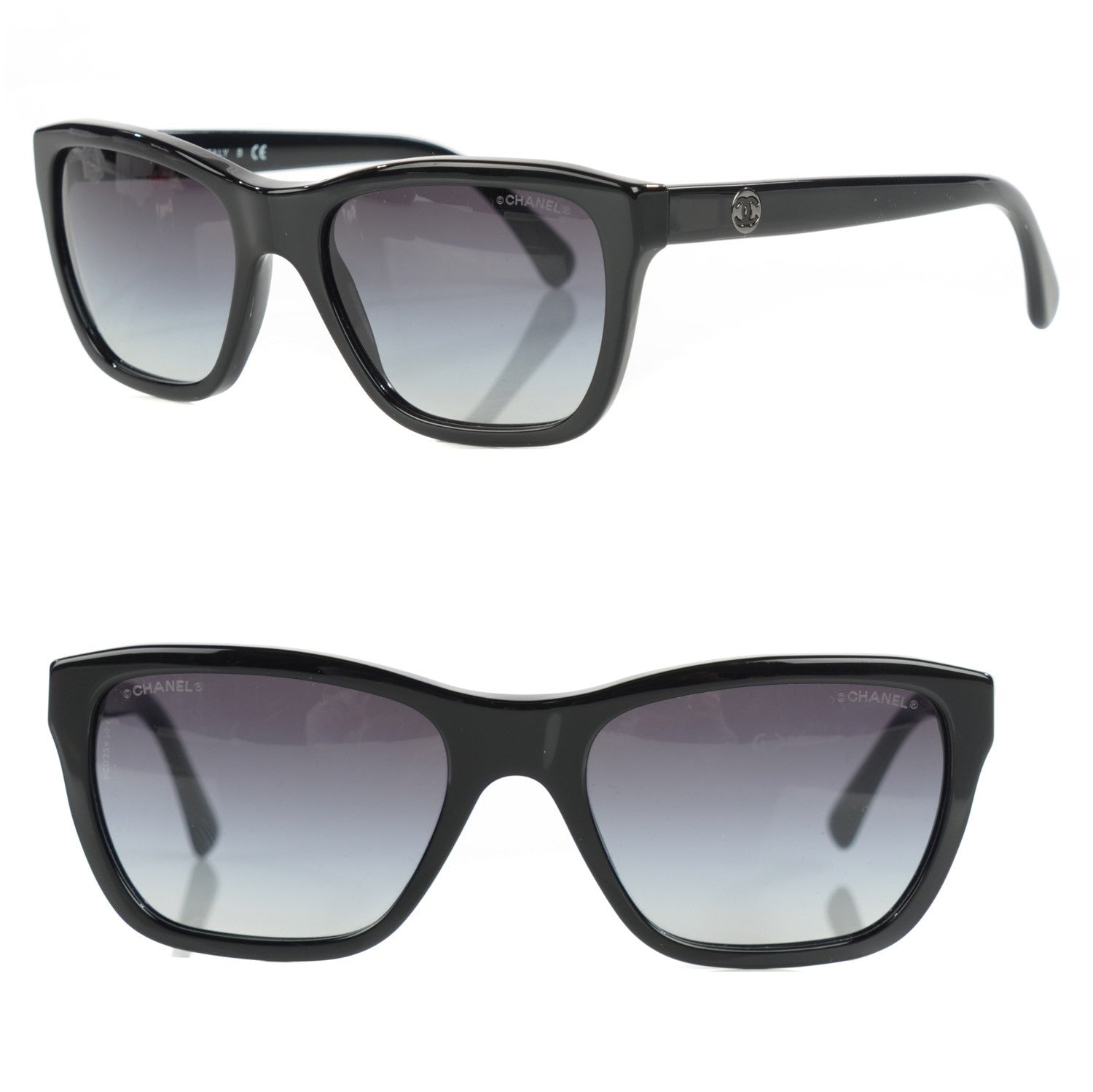 Chanel CC Sunglasses 5266 Black 1 of 5
