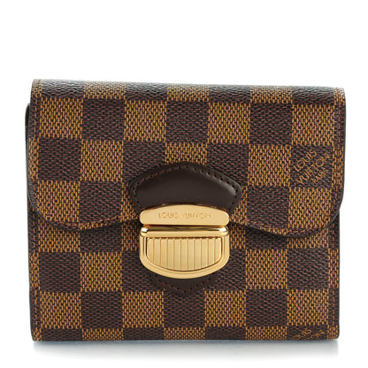 Louis Vuitton Damier Ebene Joey Wallet 1 of 7