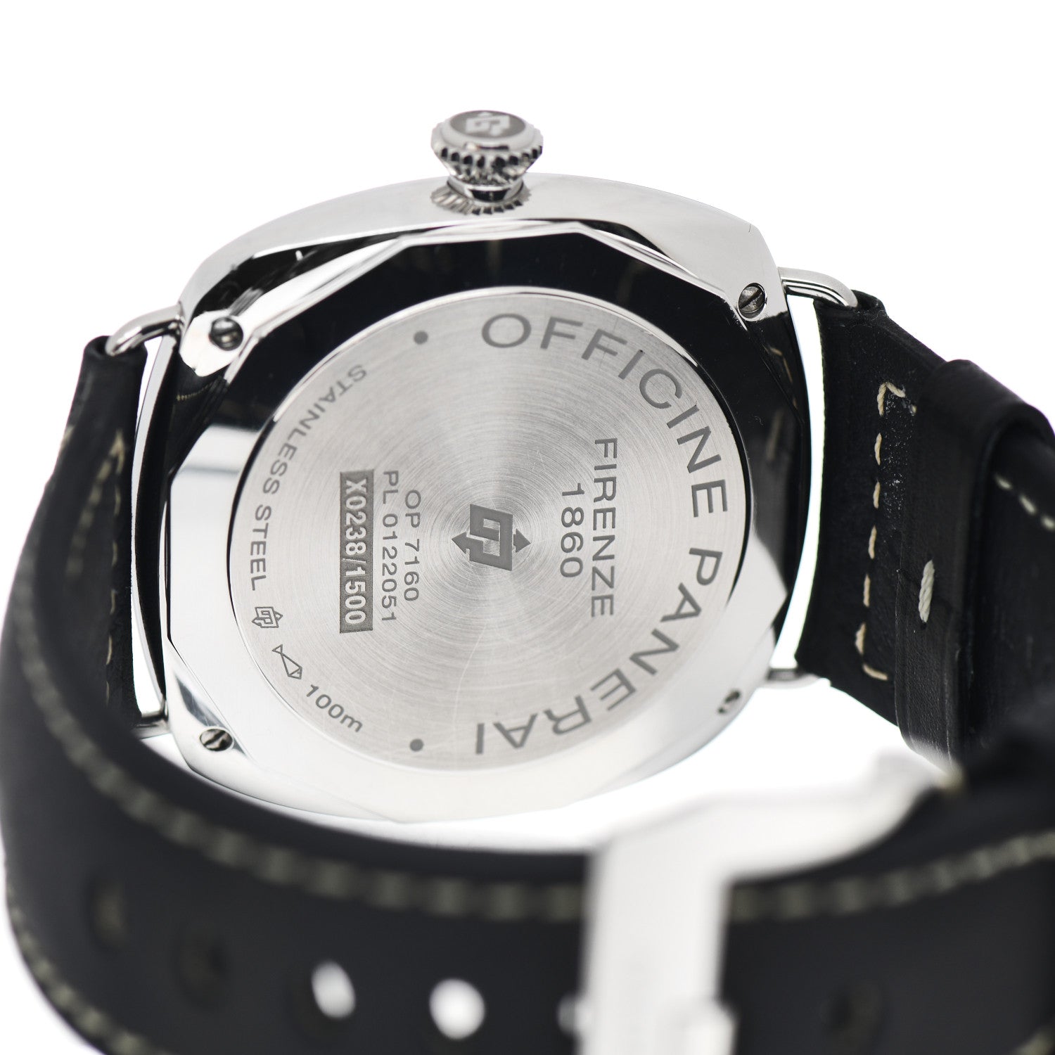 Panerai Stainless Steel Calfskin 45mm Radiomir Manual Winding Watch Black PAM00753 4 of 5