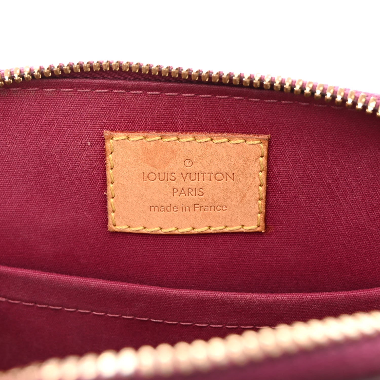 Louis Vuitton Vernis Alma BB Magenta 6 of 10