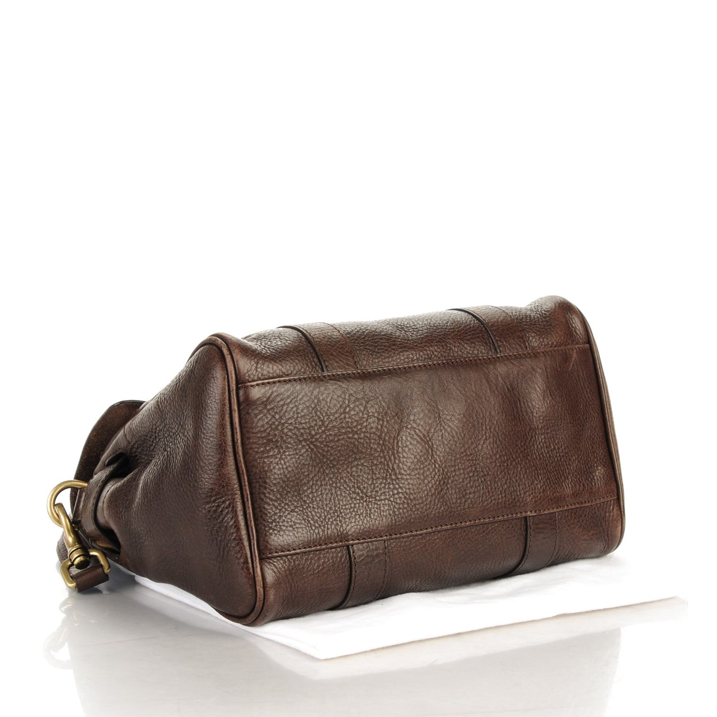 Natural Calfskin Small Bayswater Chocolate